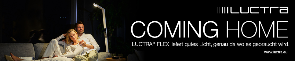 LUCTRA® FLEX mobile Leuchte mit biologischer Lichtwirkung
